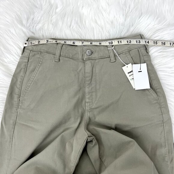 Mavi Womens 26 Beige Miracle High Rise Wide Leg Jean Soft Twill Tencel - Picture 6 of 9